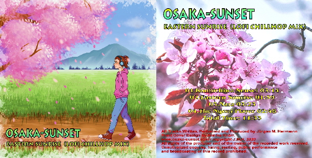 Osaka-Sunset - Eastern Sunrise booklett