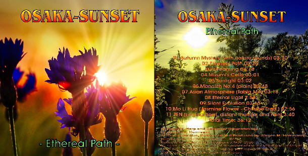 Osaka-Sunset - Ethereal Path booklett